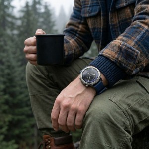 Smartwatch Gravity Czarny Pasek + Bransoleta GT46-2