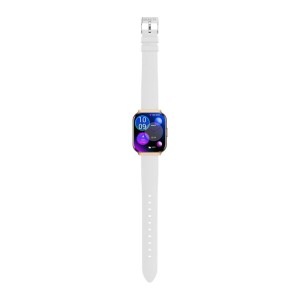 Smartwatch Gravity Różowe Złoto Pasek + Bransoleta GT44-1