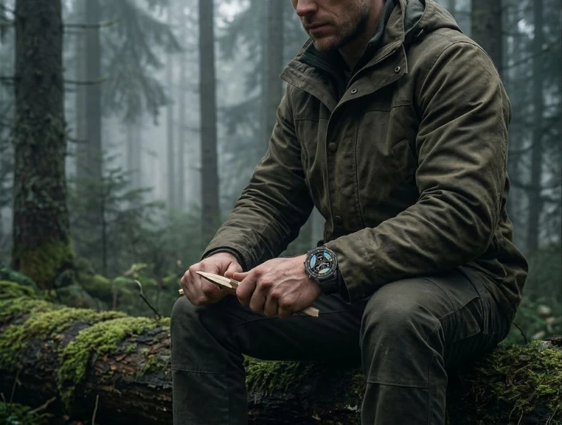 Smartwatch Gravity Czarny Pasek + Bransoleta GT41-1