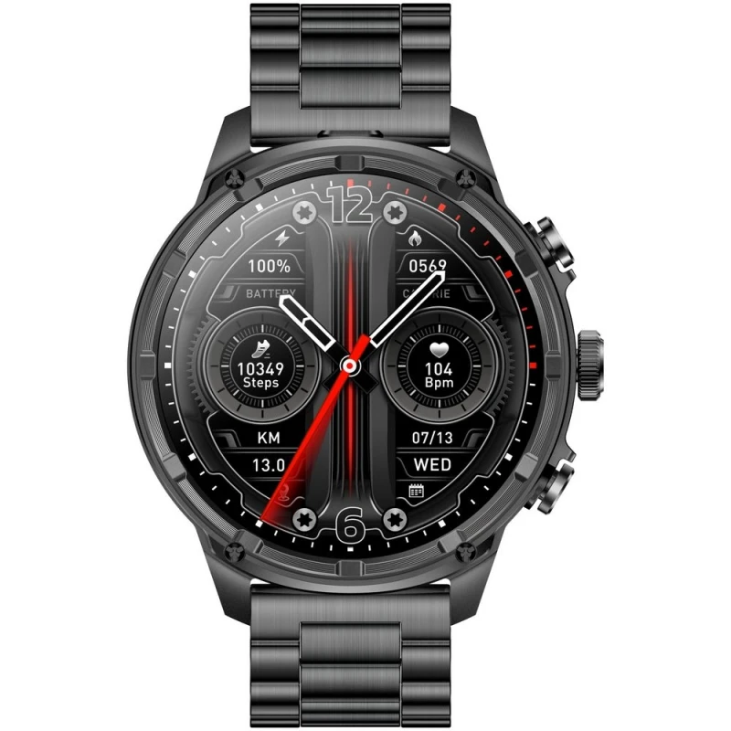 Smartwatch Gravity Czarny Pasek + Bransoleta GT41-1