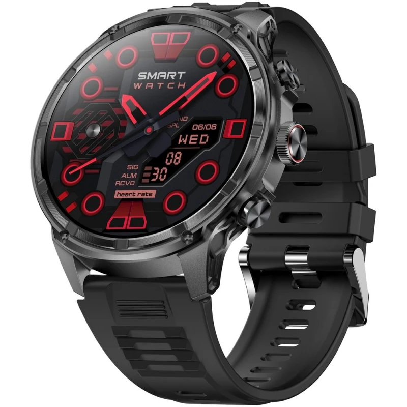 Smartwatch Gravity Czarny Pasek + Bransoleta GT41-1