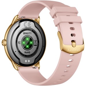 Smartwatch Gravity Złoty Pasek + Bransoleta GT31-1