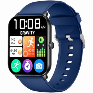 Smartwatch Gravity Czarny Niebieski GT36-6