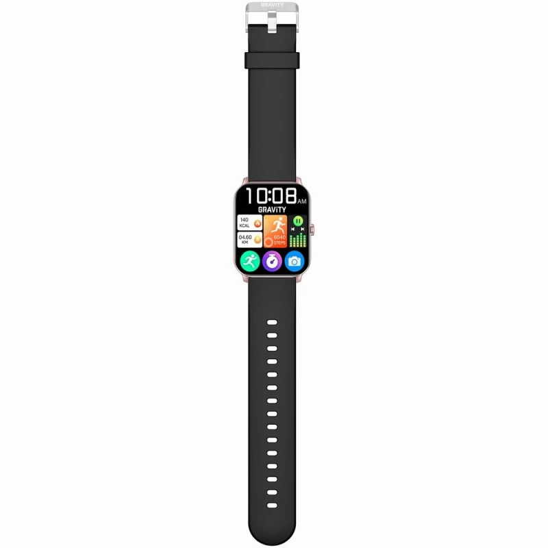 Smartwatch Gravity Różowe Złoto Czarny GT36-3