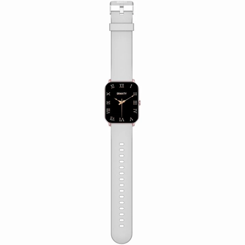 Smartwatch Gravity Różowe Złoto Szary GT36-2