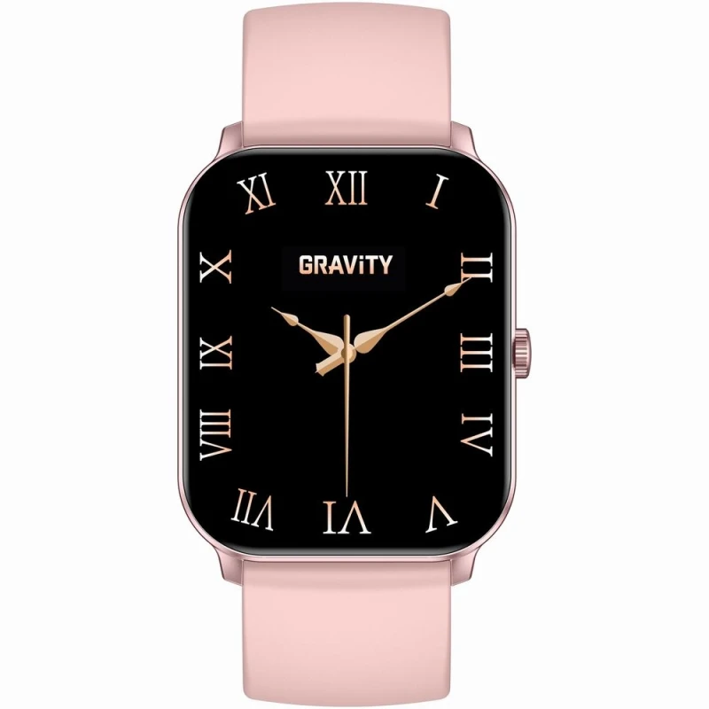 Smartwatch Gravity Różowe Złoto Różowy GT36-1