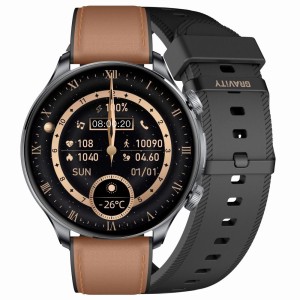 Smartwatch Gravity Czarny 2 Paski GT35-1