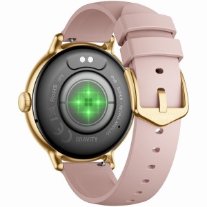 Smartwatch Gravity Złoty Pasek + Bransoleta GT33-1