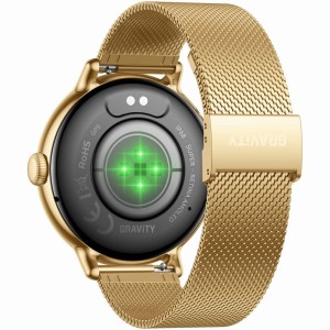 Smartwatch Gravity Złoty Pasek + Bransoleta GT33-1