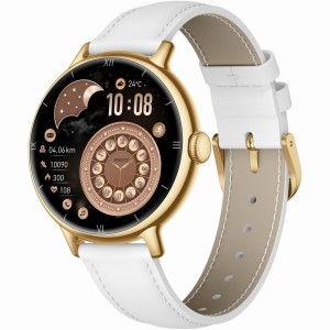 Smartwatch Gravity Złoty Bransoleta + Pasek GT33-2