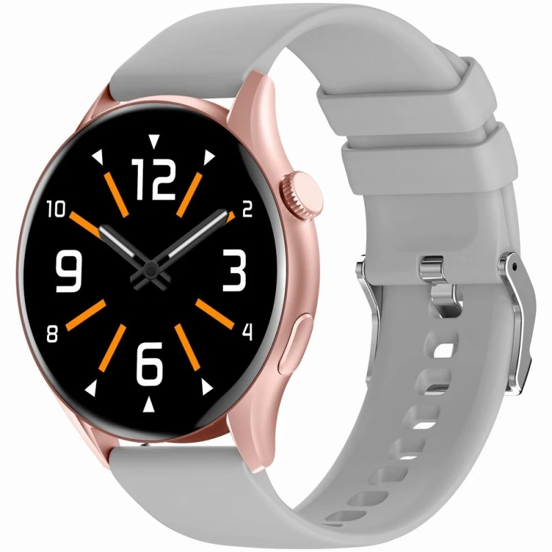 Smartwatch Gravity Różowe Złoto Pasek + Bransoleta GT11-8