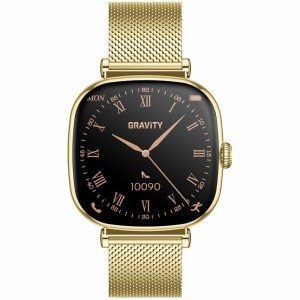 Smartwatch Gravity Złoty Bransoleta + Pasek GT32-1
