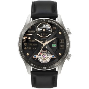 Smartwatch Gravity Srebrny 2 Paski GT10-7