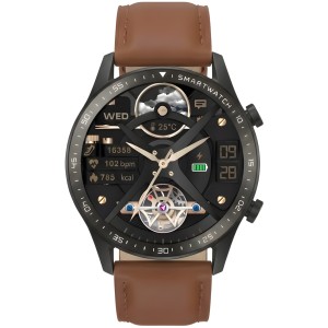 Smartwatch Gravity Czarny 2 Paski GT10-4
