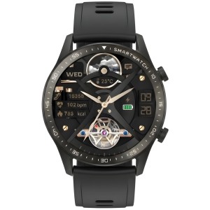 Smartwatch Gravity Czarny 2 Paski GT10-4