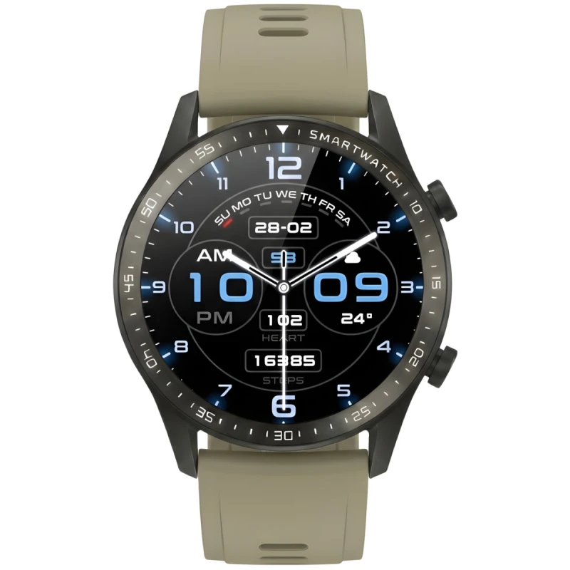Smartwatch Gravity Czarny 2 Paski GT10-2