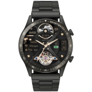 Smartwatch Gravity Czarny Bransoleta i Pasek GT10-1