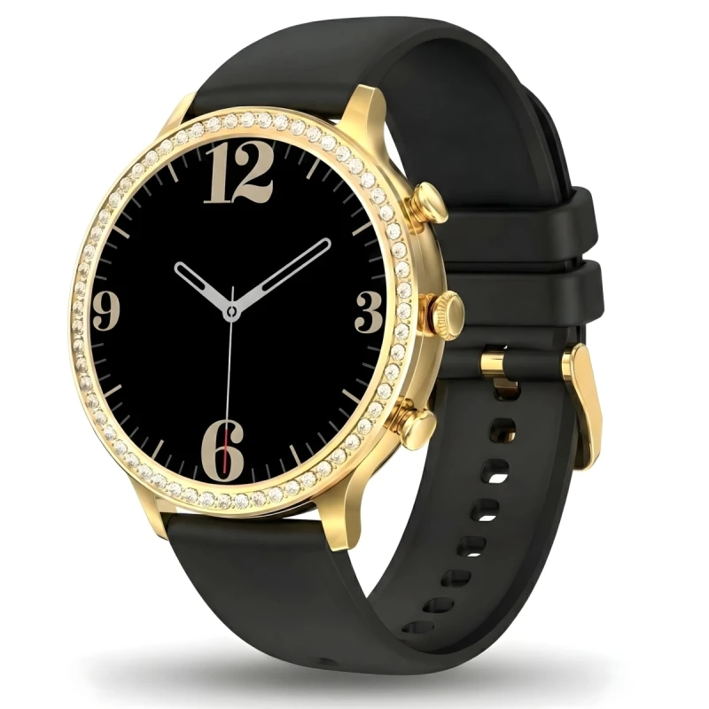 Smartwatch Gravity Złoty Pasek i Bransoleta GT5-1