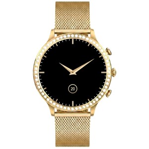 Smartwatch Gravity Złoty Pasek i Bransoleta GT5-2