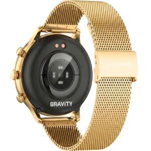 Smartwatch Gravity Złoty Pasek i Bransoleta GT5-2