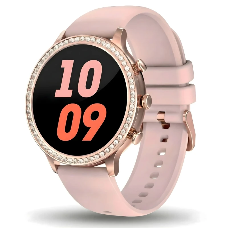 Smartwatch Gravity Różowe Złoto Pasek i Bransoleta GT5-5