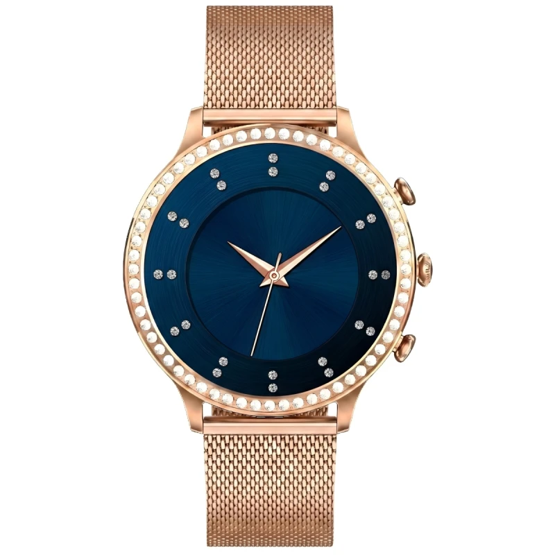 Smartwatch Gravity Różowe Złoto Pasek i Bransoleta GT5-5