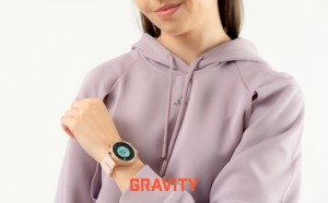 Smartwatch Gravity Różowe Złoto Pasek i Bransoleta GT5-5