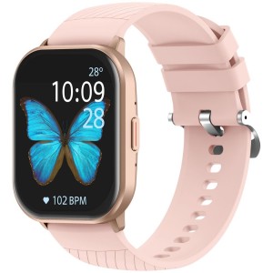 Smartwatch Gravity Różowy Pasek + Bransoleta GT43-1