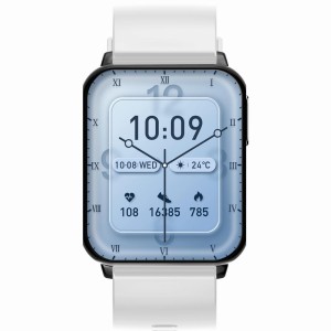 Smartwatch Gravity Biało Czarny 2 Paski GT17-8
