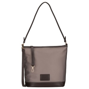 Torebka damska Peterson crossbody ciemnobeżowa