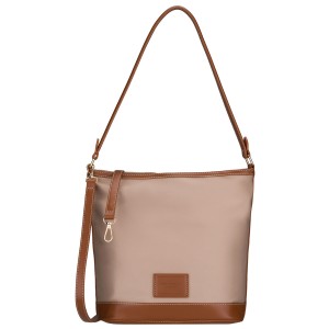 Torebka damska Peterson beżowa crossbody