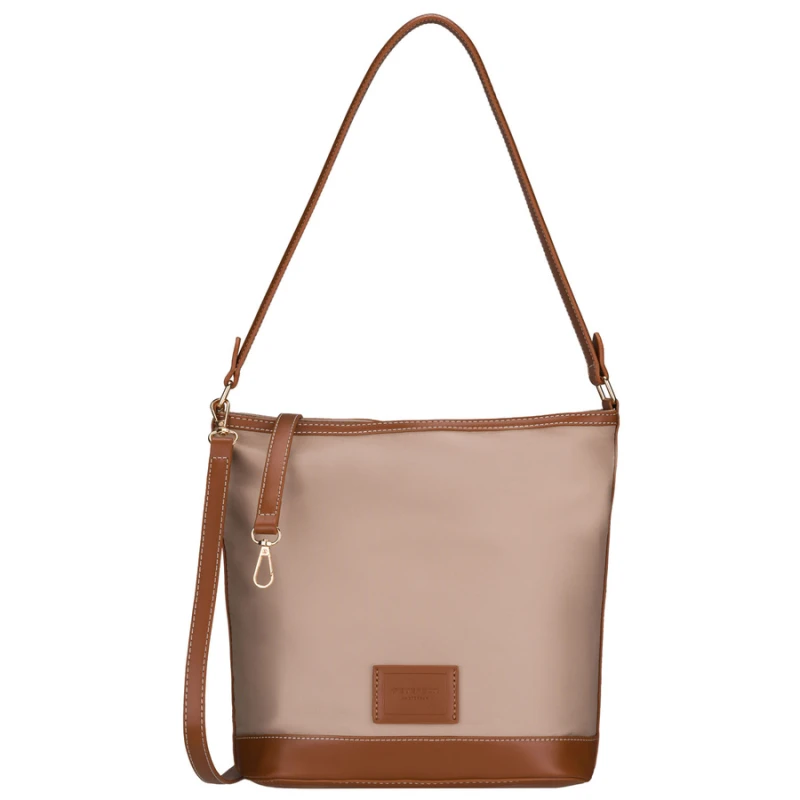Torebka damska Peterson beżowa crossbody