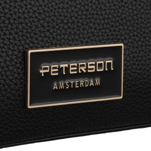 Detale złotych okuć listonoszki Peterson