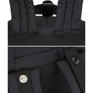 Czarny, praktyczny plecak z miejscem na laptopa - Himawari
