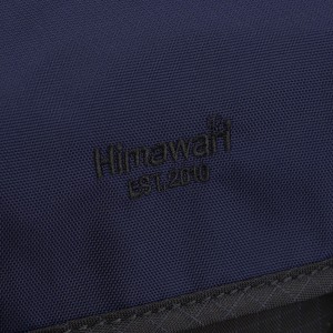 Pojemny, czarno-granatowy, miejski plecak z miejscem na laptopa - Himawari