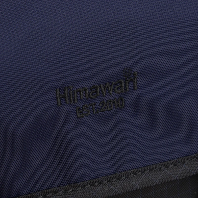 Pojemny, czarno-granatowy, miejski plecak z miejscem na laptopa - Himawari