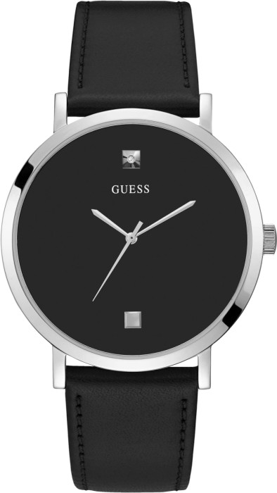 Zegarek Męski Guess Supernova GW0009G1 Czarna Tarcza Skórzany Pasek + BOX