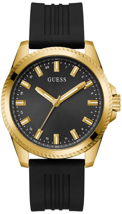 Zegarek Męski Guess Champ GW0639G2 Czarna Tarcza Złota Koperta + BOX
