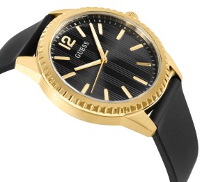 Guess Chip GW1063G2 – Czarna Tarcza i Złota Koperta