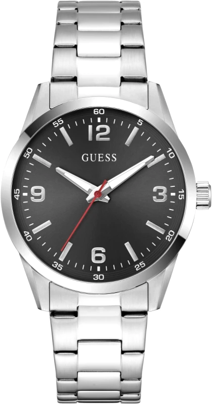 Zegarek Męski Guess Easton GW0965G1 Czarna Tarcza Srebrna Bransoleta + BOX