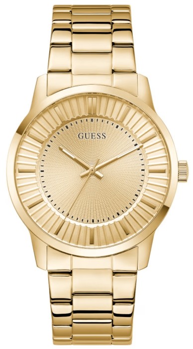 Zegarek Męski Guess Emmett GW1050G2 Złota Tarcza Złota Bransoleta + BOX