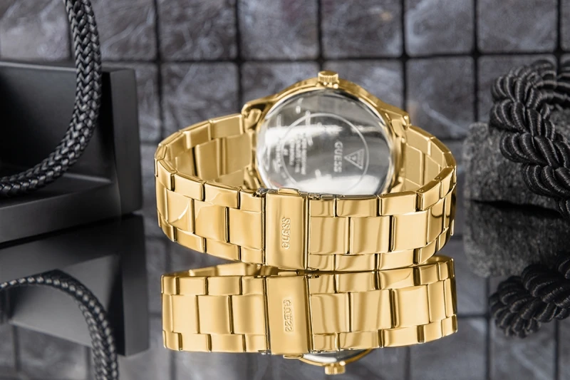 Zegarek Guess GW1050G2 – Złota Bransoleta ze Stali Nierdzewnej