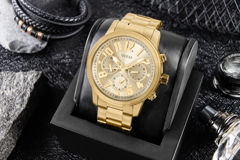 Zegarek Męski Guess Parker – Koperta ze Stali Nierdzewnej