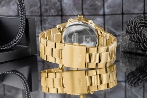 Zegarek Guess GW1006G2 – Złota Bransoleta ze Stali Nierdzewnej