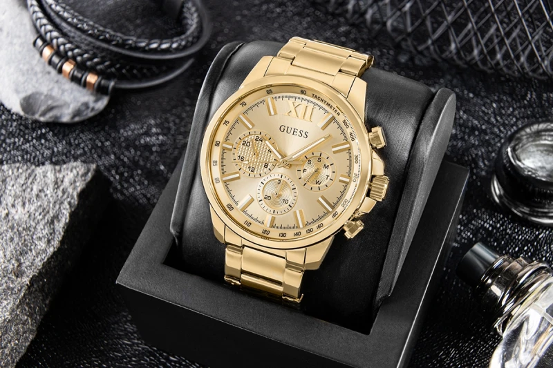 Zegarek Męski Guess Walker – Złota Koperta