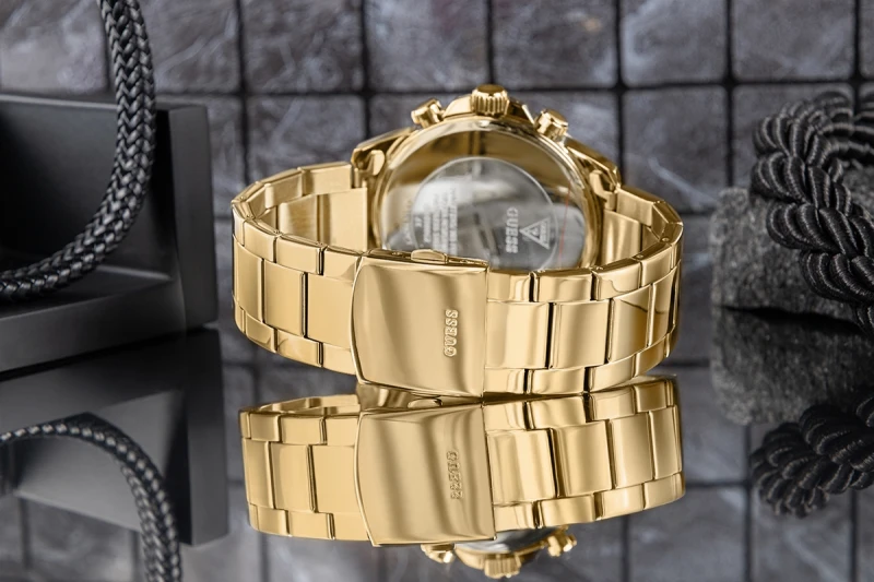 Zegarek Guess GW0900G2 – Złota Bransoleta ze Stali Nierdzewnej