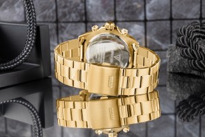 Zegarek Guess GW1058G2 – Złota Bransoleta ze Stali Nierdzewnej