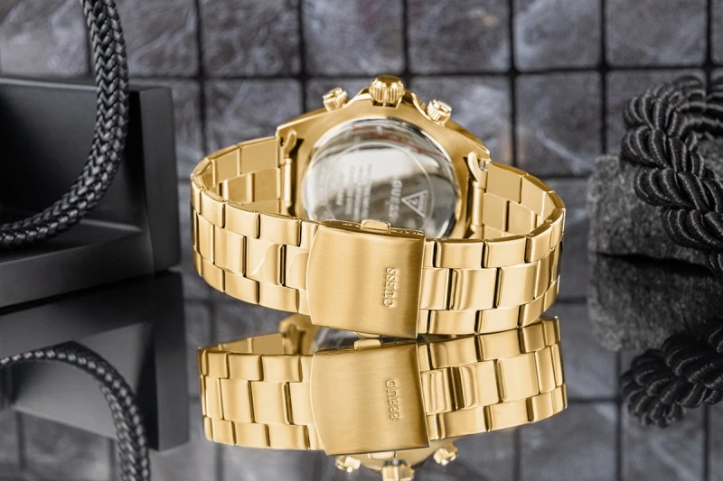 Zegarek Guess GW1058G2 – Złota Bransoleta ze Stali Nierdzewnej