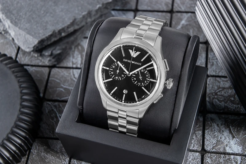 Zegarek Męski Emporio Armani Dario – Srebrna Koperta