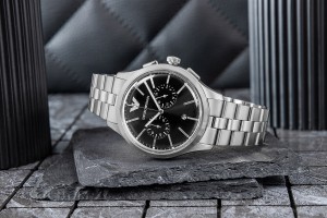Emporio Armani AR11691 – Chronograf i Fluorescencyjne Wskazówki